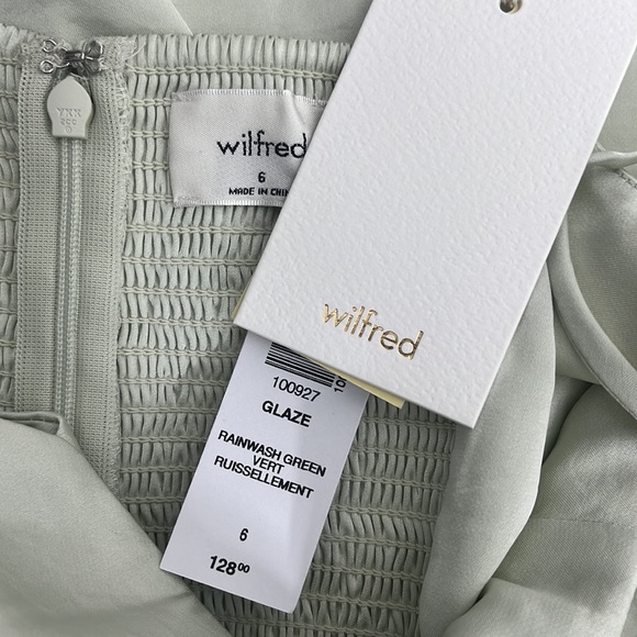 Aritzia color Rainwash Green Glaze Dress - Picture 2 of 6